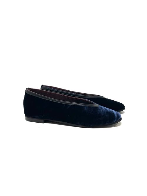 Ballerina blu oceano IL LACCIO | 984VELLUTOOCEANO